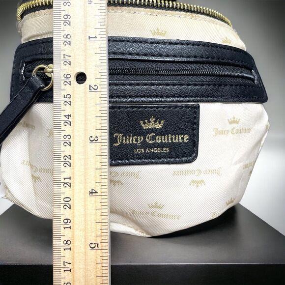 Juicy Couture l 2-piece Lot l Animal Print Scarf/Wrap l Black Cross-body Purse - Picture 8 of 16